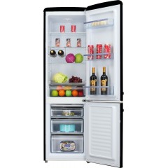 Morris MRS-31253B Retro Ψυγειοκαταψύκτης 244lt Υ181xΠ55xΒ61.5εκ. Μαύρος